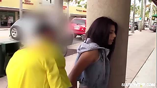 Teen shoplifter gets her pussy fucked by the pervert officer